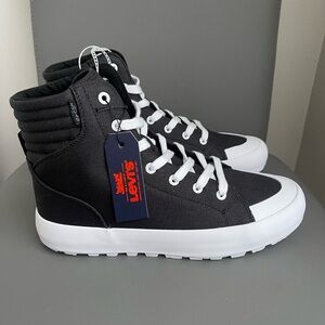 Levi's Women's Olivia II CT CVS Black High Tops Canvas Sneakers Size 9.5